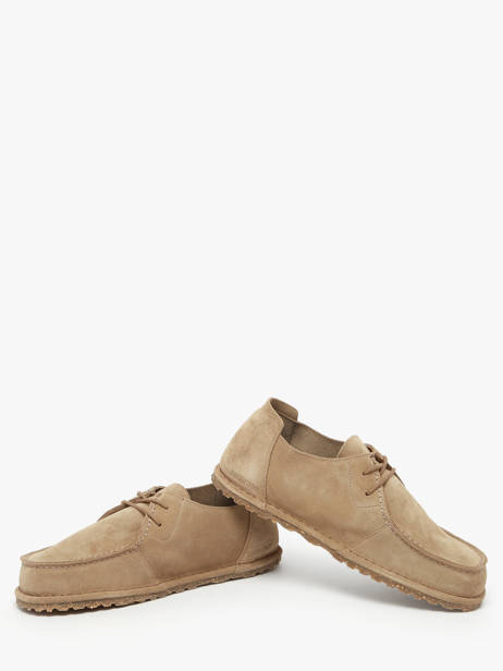 Derby Veterschoenen Uit Leder Birkenstock Beige men 1027274 ander zicht 2